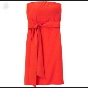 NEW ATHLETA dress strapless anywhere dress red 0